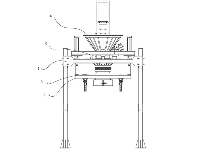锂电池负极材料吨袋包装机
